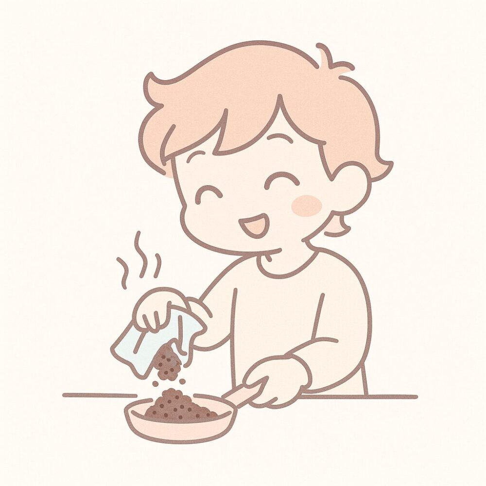 コーヒーかすを再利用する裏技