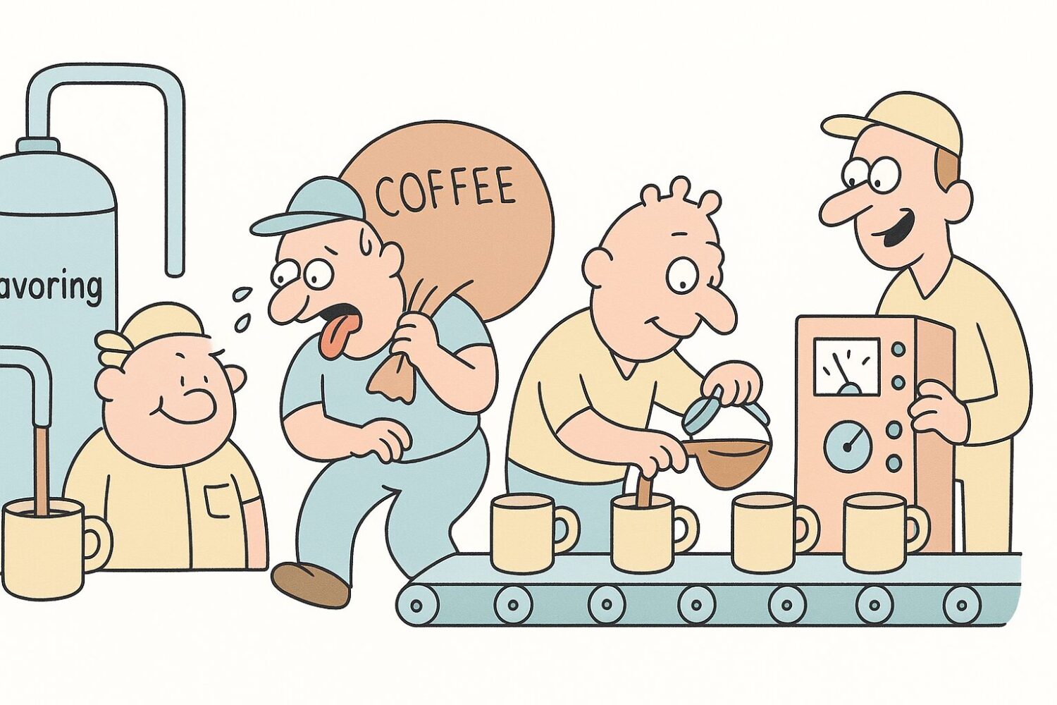 製造現場の闇:フレーバーコーヒーが体に悪い本当のリスクは「飲む人」じゃなく「作る人」にある